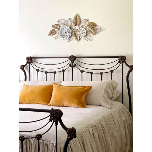 Bungalow Rose Metal Flower Wall Art & Reviews Wayfair